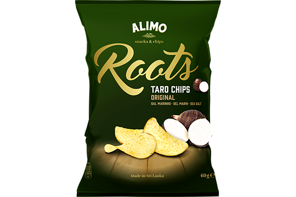 Alimo Roots Taro Chips Original