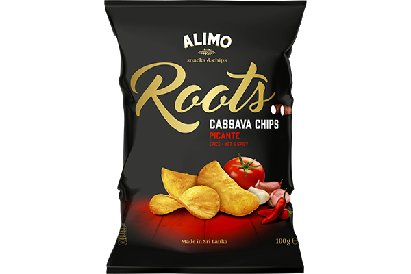Alimo Roots Cassava Chips Picante